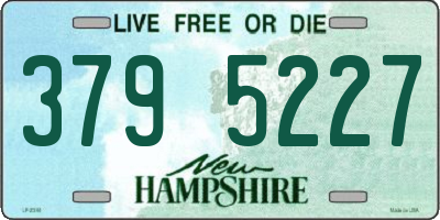 NH license plate 3795227