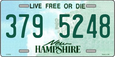 NH license plate 3795248