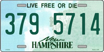 NH license plate 3795714