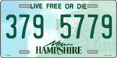 NH license plate 3795779