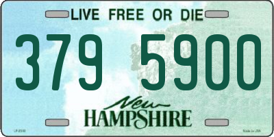 NH license plate 3795900