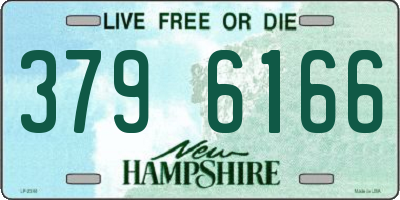 NH license plate 3796166