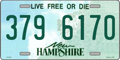 NH license plate 3796170