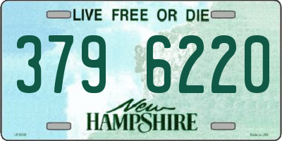 NH license plate 3796220