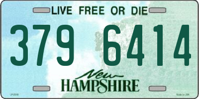 NH license plate 3796414