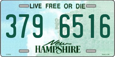 NH license plate 3796516