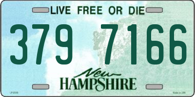 NH license plate 3797166