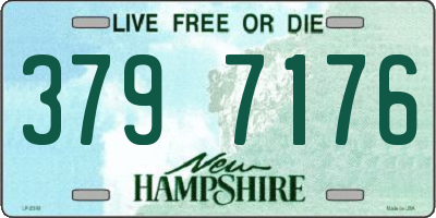 NH license plate 3797176
