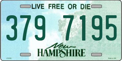 NH license plate 3797195