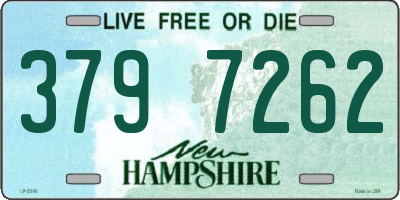 NH license plate 3797262