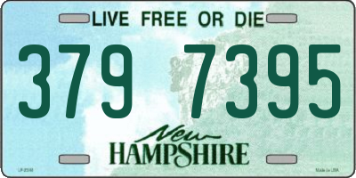 NH license plate 3797395