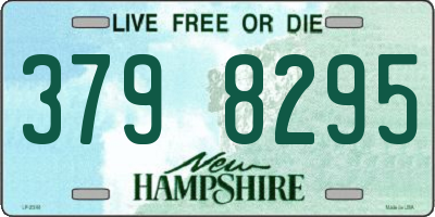 NH license plate 3798295