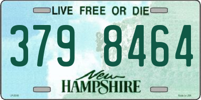 NH license plate 3798464