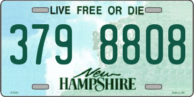 NH license plate 3798808