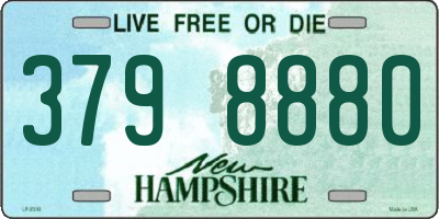 NH license plate 3798880