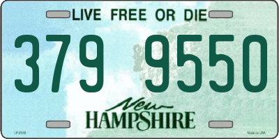 NH license plate 3799550
