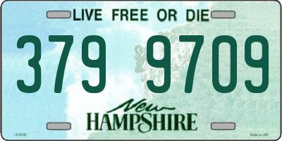 NH license plate 3799709