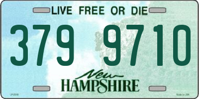 NH license plate 3799710