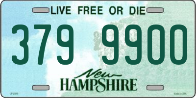 NH license plate 3799900
