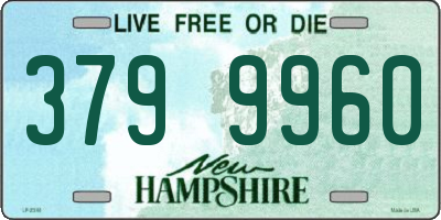 NH license plate 3799960