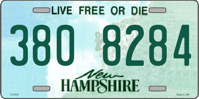 NH license plate 3808284