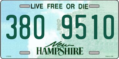 NH license plate 3809510