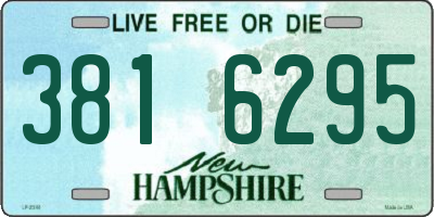 NH license plate 3816295