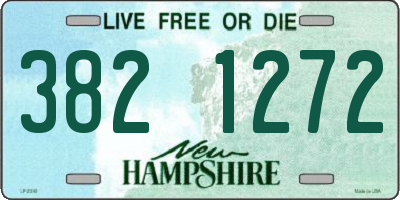 NH license plate 3821272