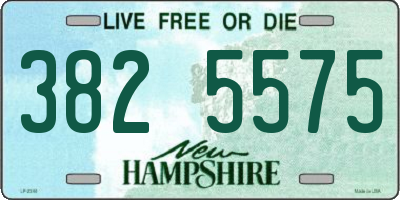 NH license plate 3825575