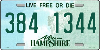 NH license plate 3841344