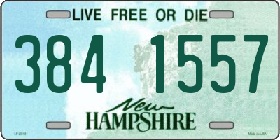 NH license plate 3841557