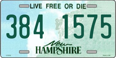 NH license plate 3841575