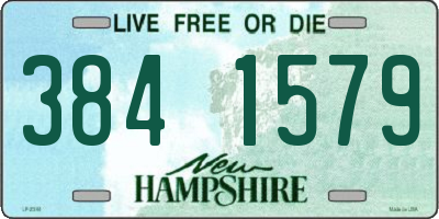 NH license plate 3841579
