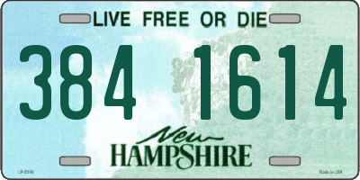 NH license plate 3841614