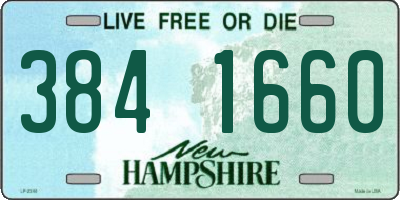NH license plate 3841660