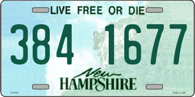 NH license plate 3841677