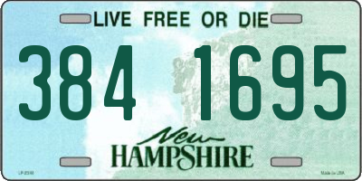 NH license plate 3841695