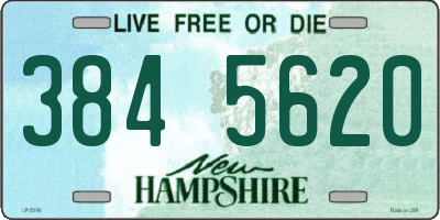 NH license plate 3845620
