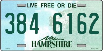 NH license plate 3846162