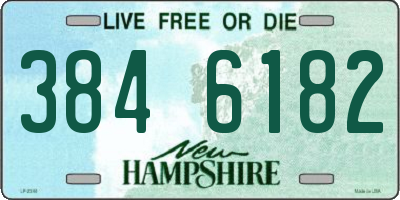 NH license plate 3846182