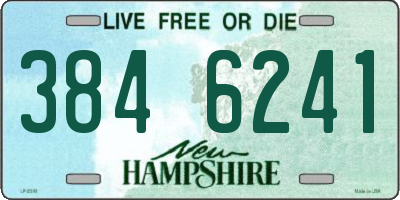NH license plate 3846241