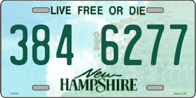 NH license plate 3846277