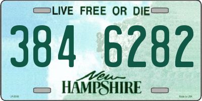 NH license plate 3846282