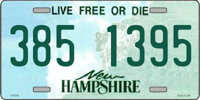NH license plate 3851395