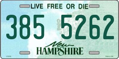 NH license plate 3855262