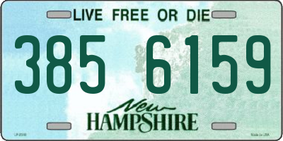 NH license plate 3856159