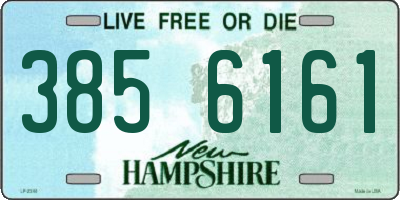 NH license plate 3856161