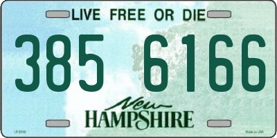 NH license plate 3856166