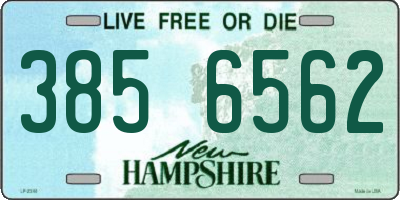 NH license plate 3856562