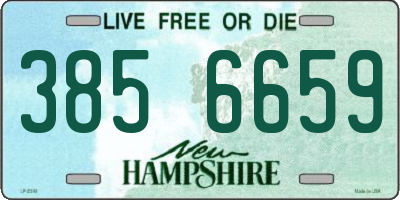 NH license plate 3856659